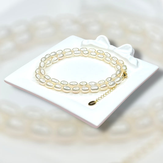 Freshwater Pearls Necklace ✿Handmade✿