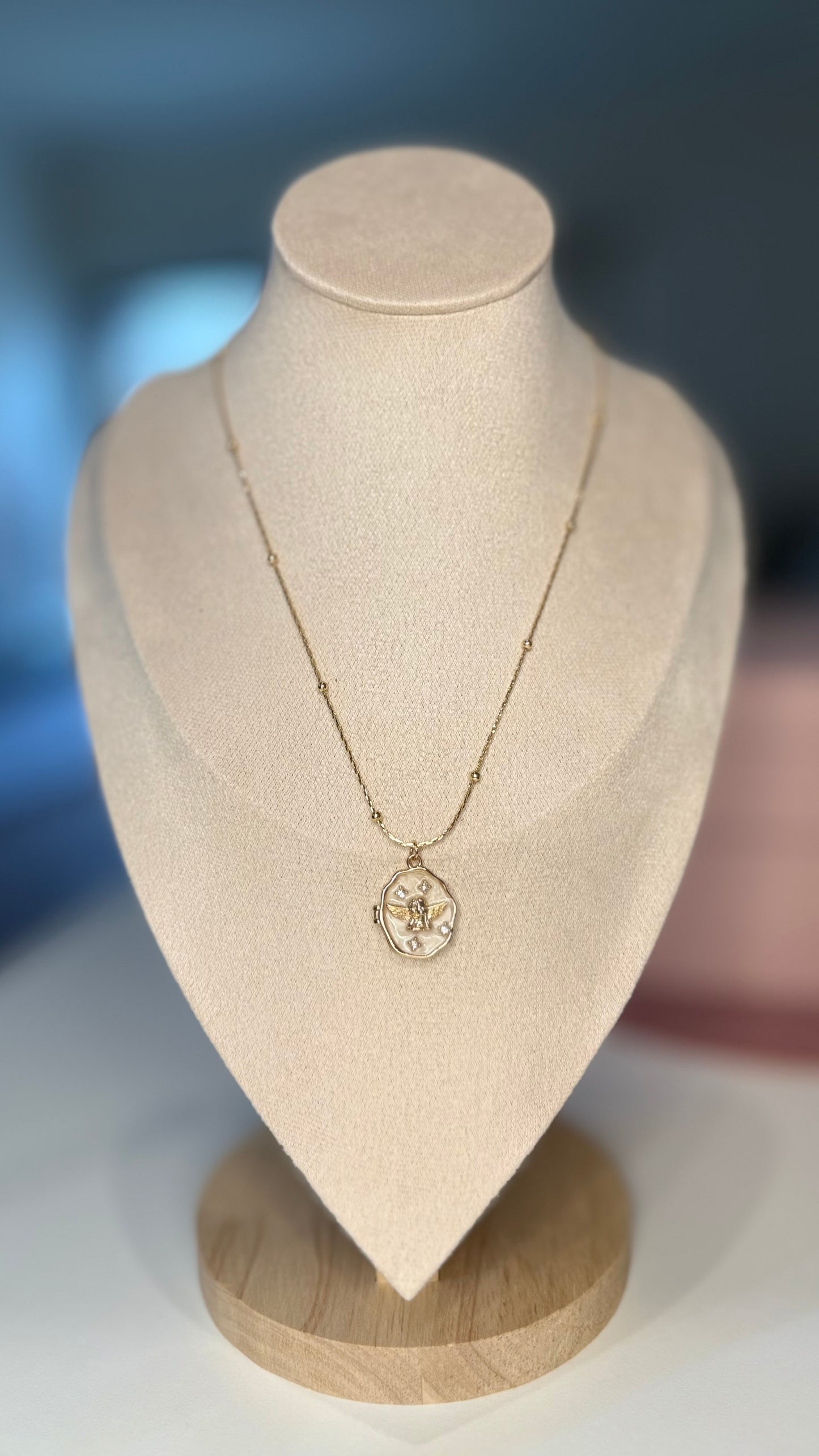 Angel Locket Necklace