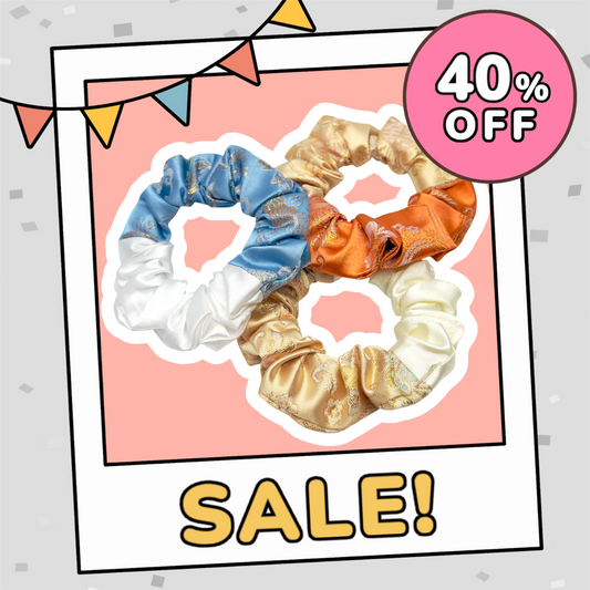 Hanbok mini Scrunchie Set ✿Handmade✿