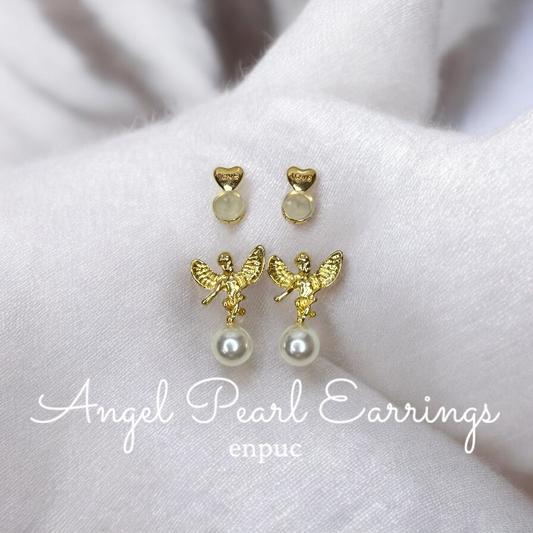 Angel Pearl Earrings
