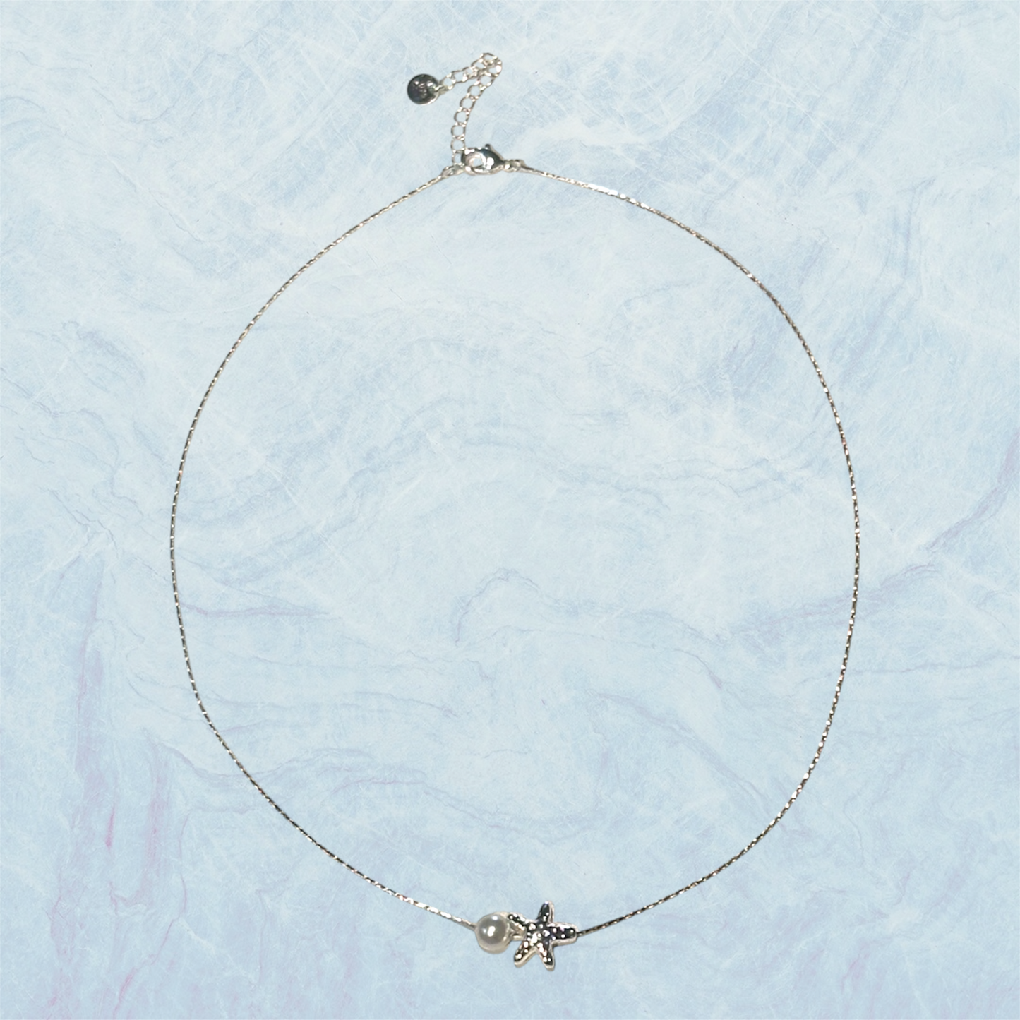 Starfish Pearl Necklace