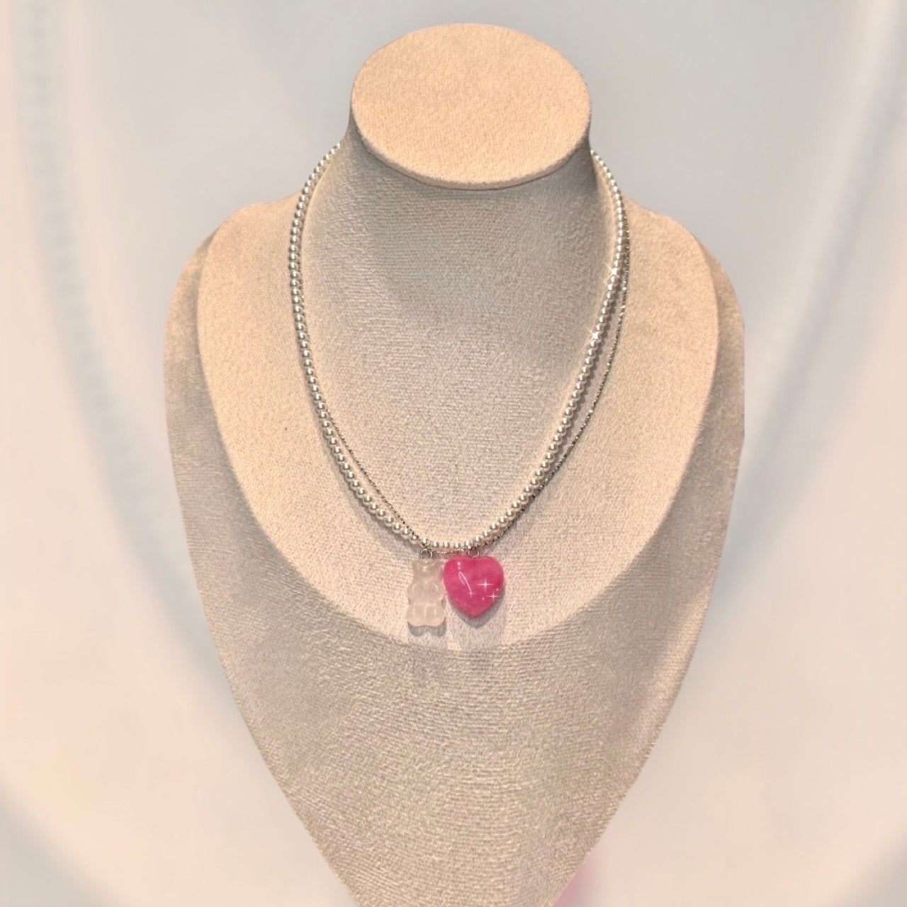 Gummy Layered Necklace ✿Handmade✿