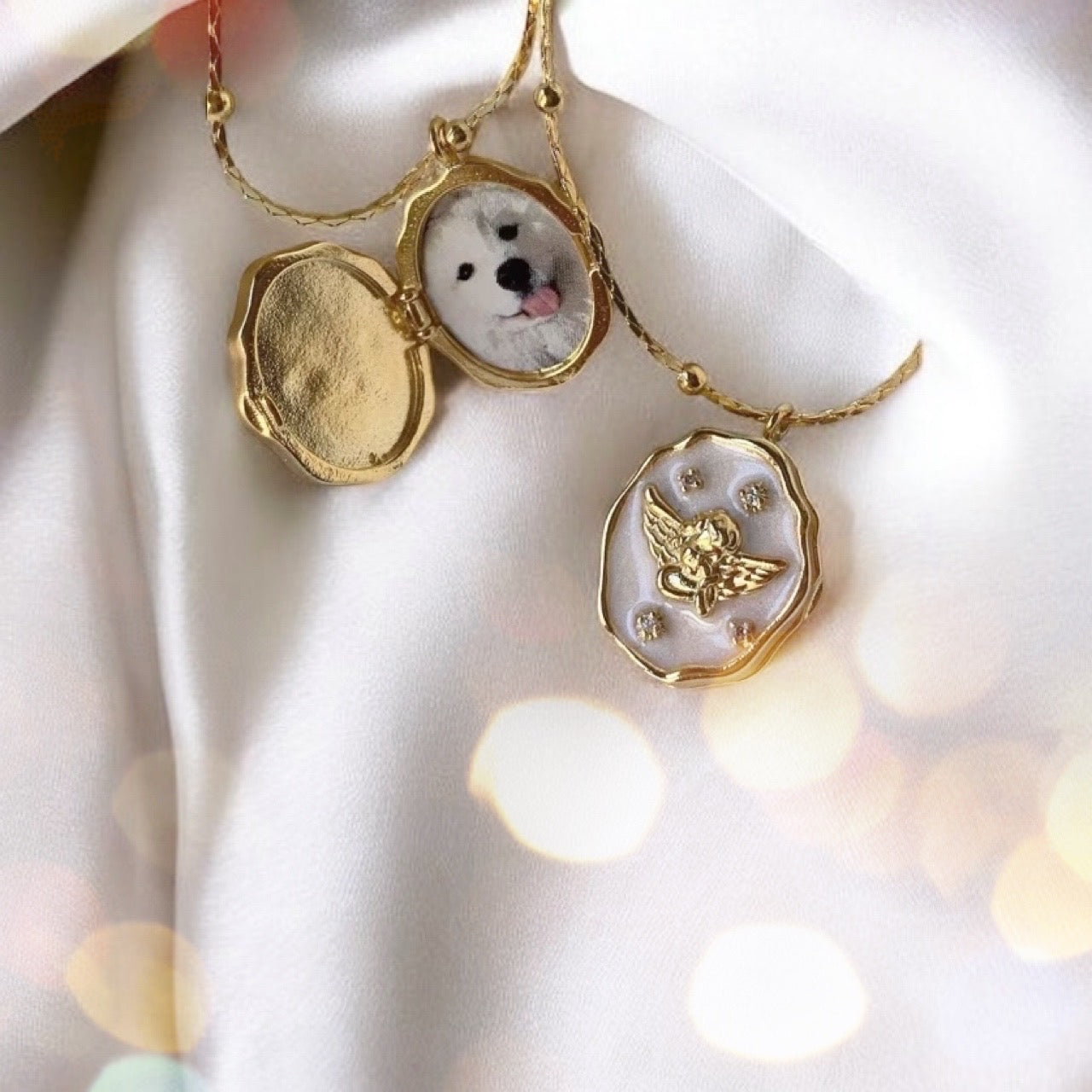 Angel Locket Necklace