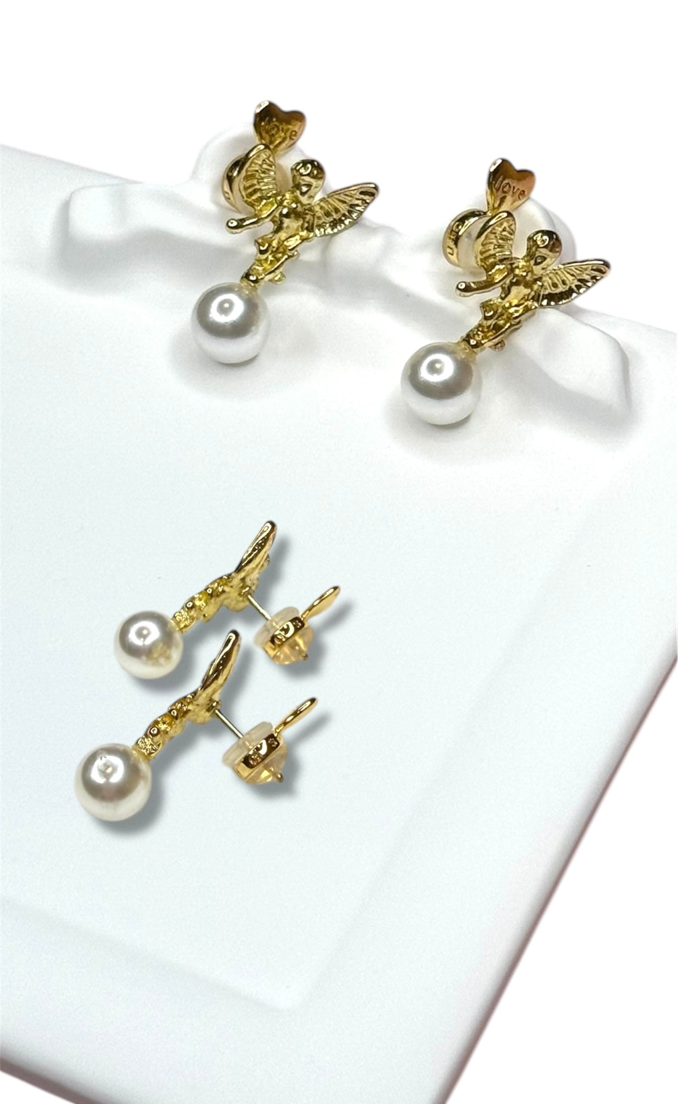 Angel Pearl Earrings