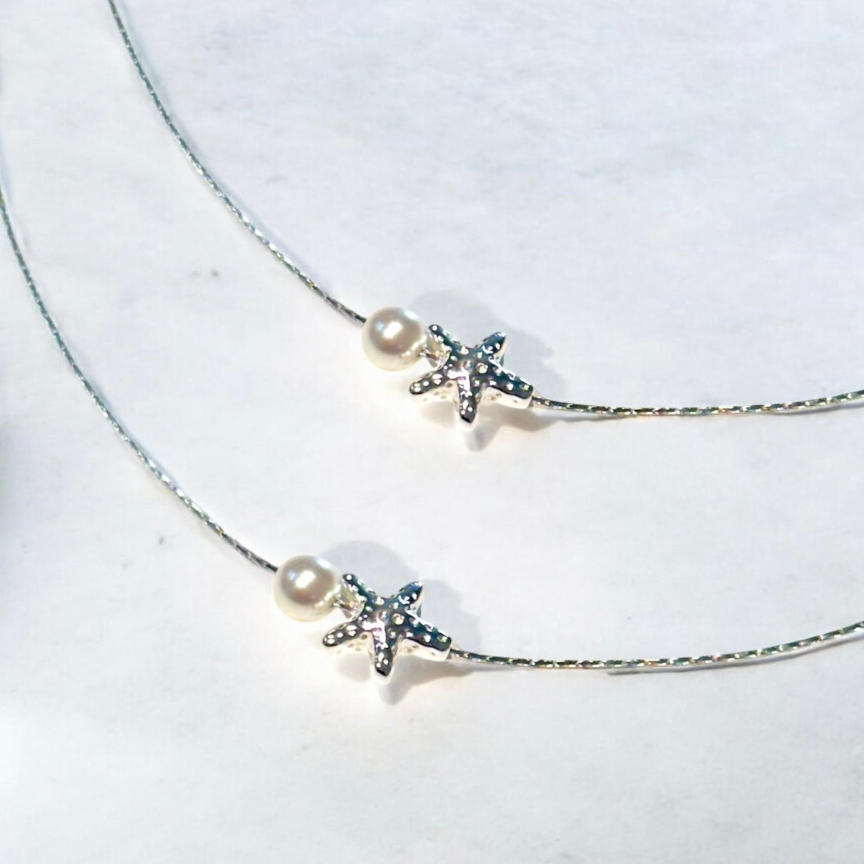 Starfish Pearl Necklace