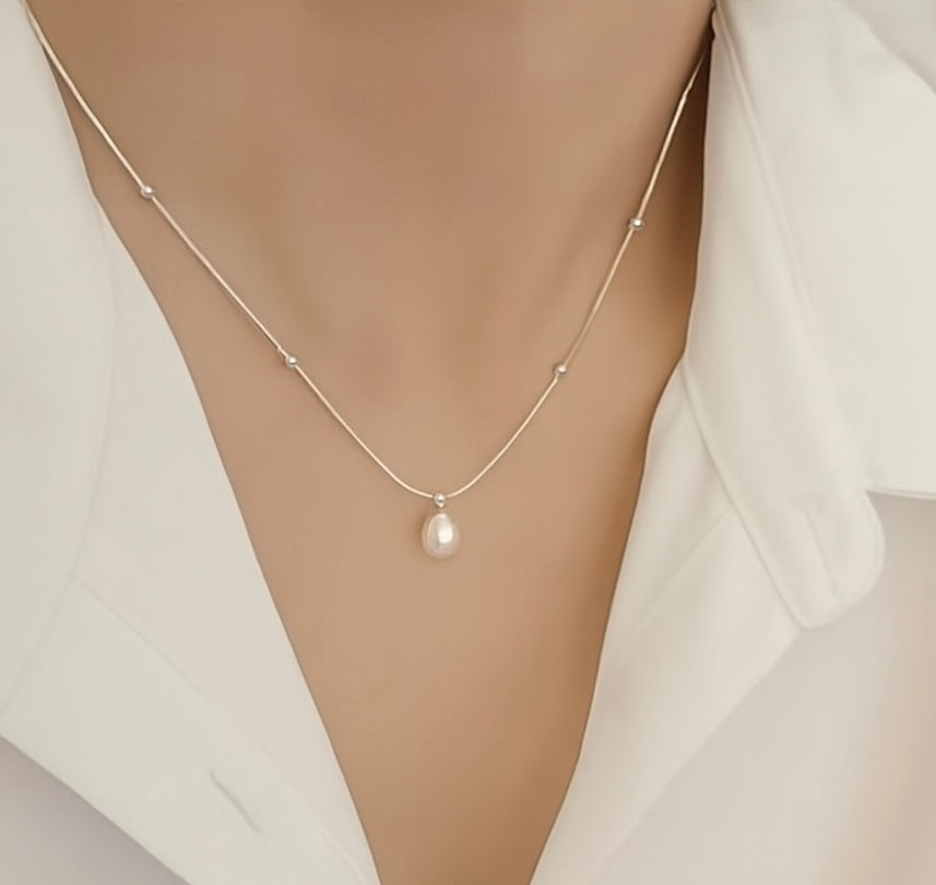 Celeste Pearl Necklace
